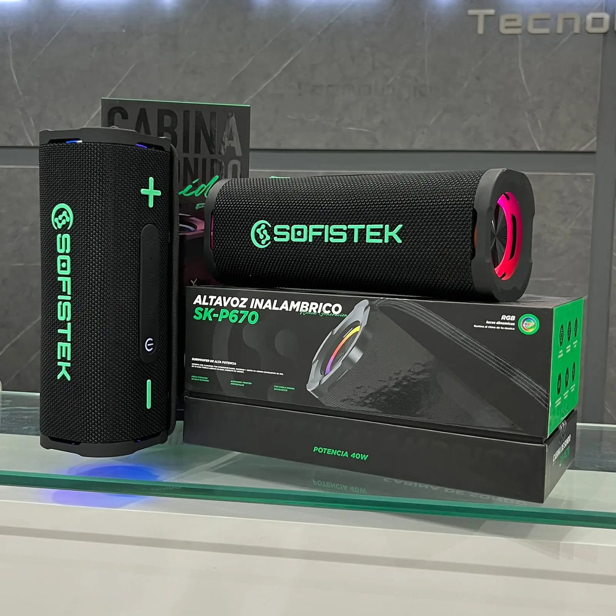¡Combo amigos! 2 (Dos) Parlantes portátiles SK-P670
