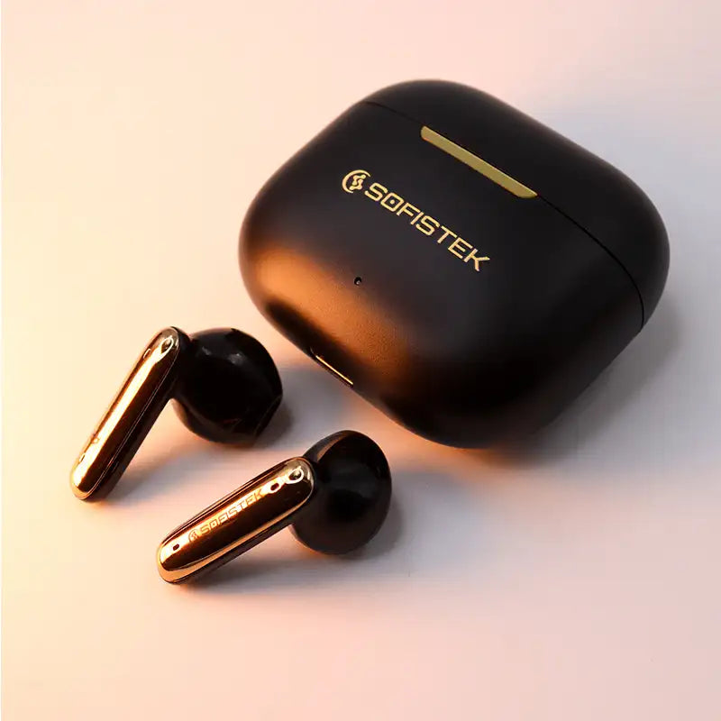 Audífonos inalámbricos SK-11 con bluetooth Dorados