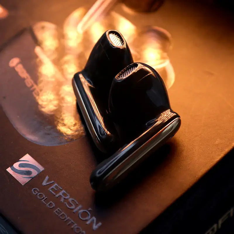 Audífonos inalámbricos SK-11 con bluetooth Dorados