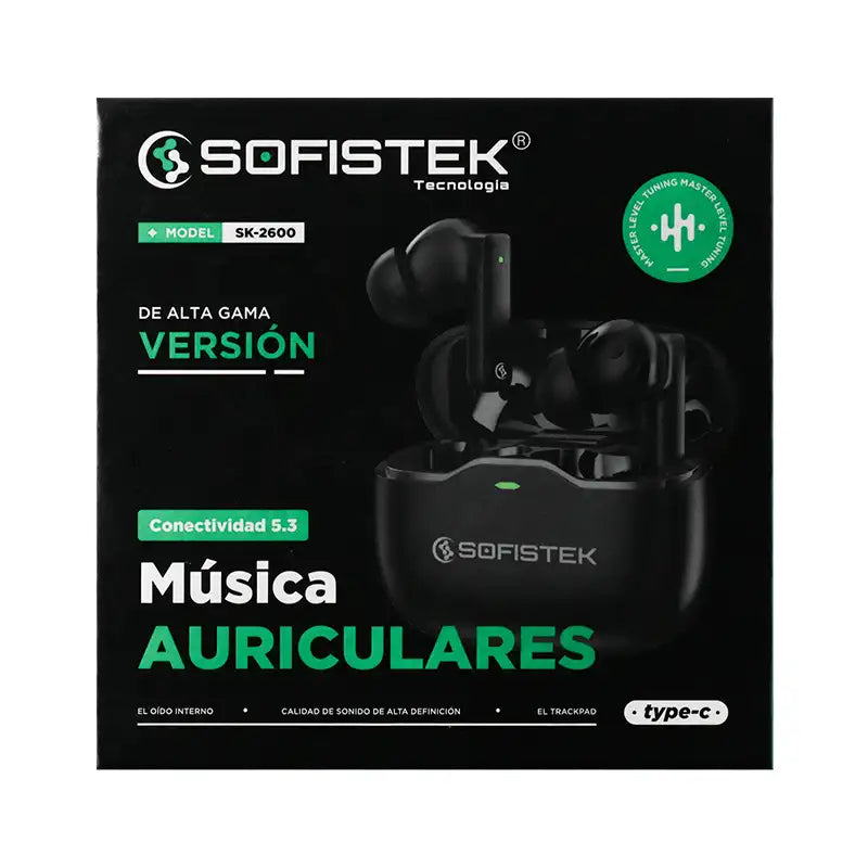 Audífonos inalámbricos SK-2600 con bluetooth