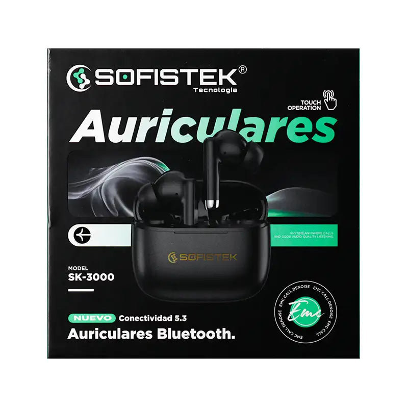 Audífonos inalámbricos SK-3000 con bluetooth