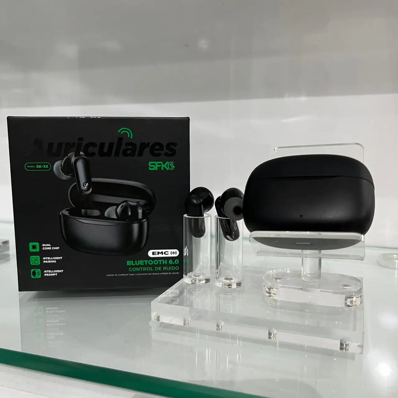 Audífonos inalámbricos SK-3X con bluetooth