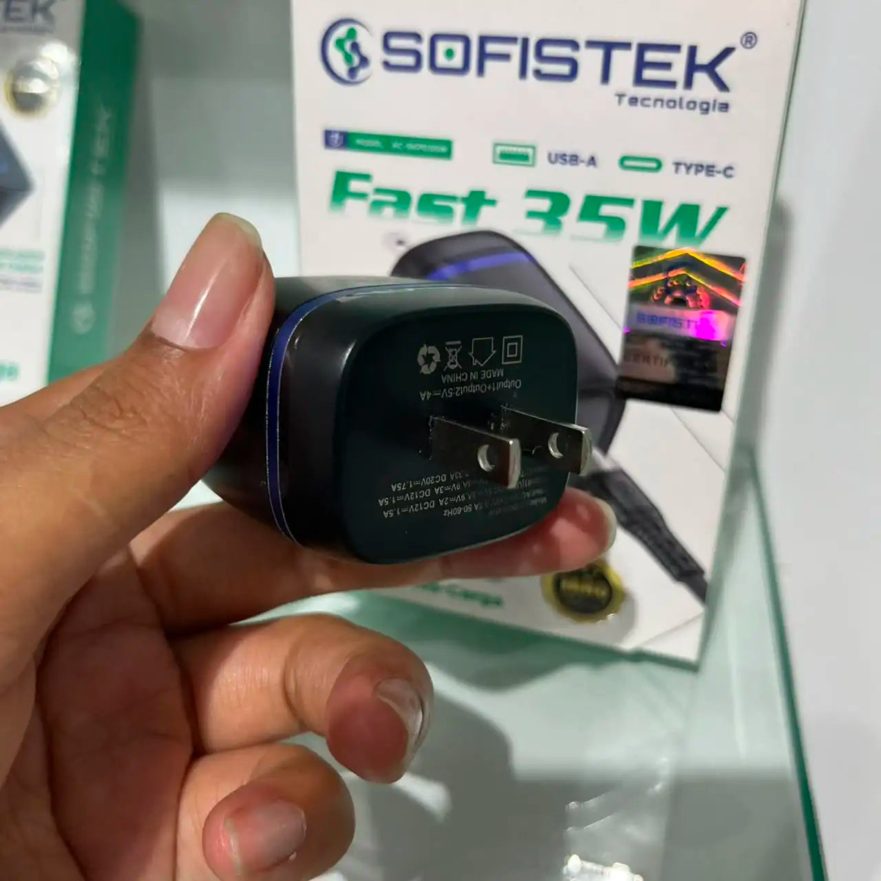 Cargador AC-SKPD35W TIPO C A TIPO C