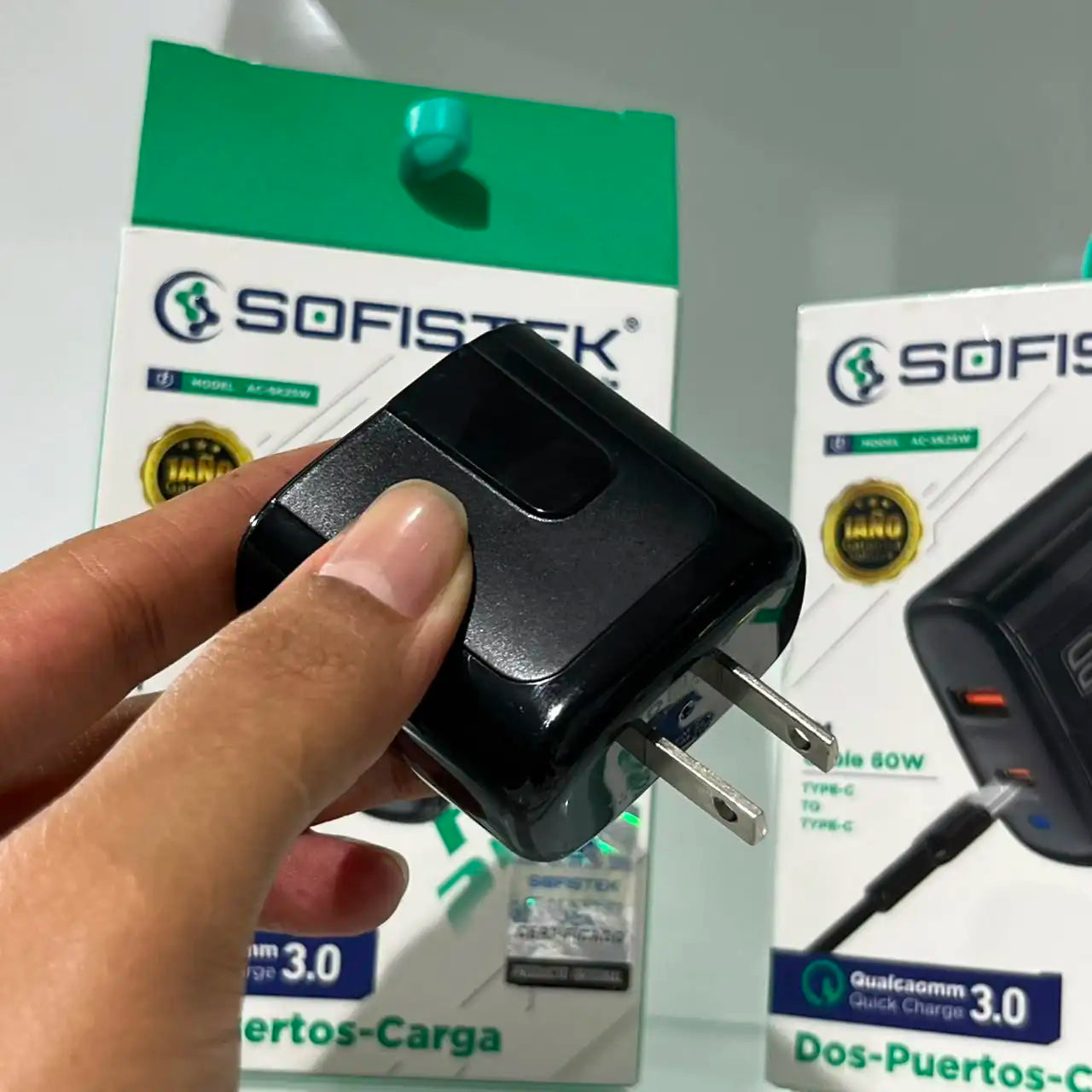 Cargador AC-SK25W TIPO C A TIPO C
