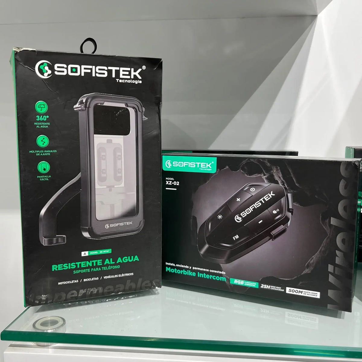 ¡Combo Moteros! Intercomunicador XZ02 + Holder SK-MT67