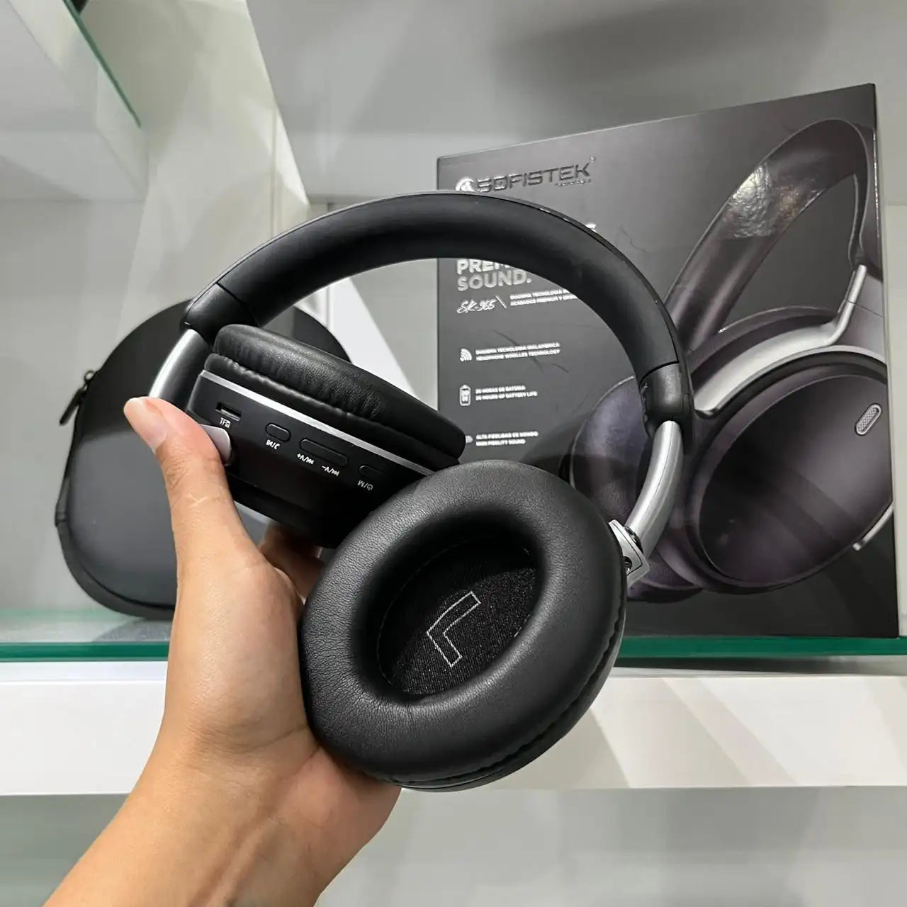 Sk-965 Diademas premium - Plateadas