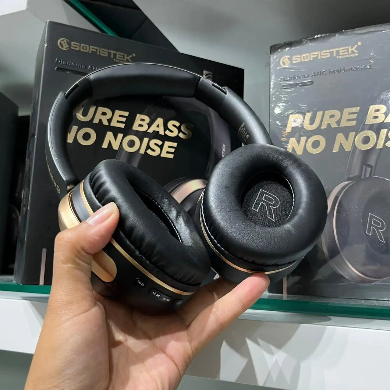 Sk-968 Diademas Premium - Doradas